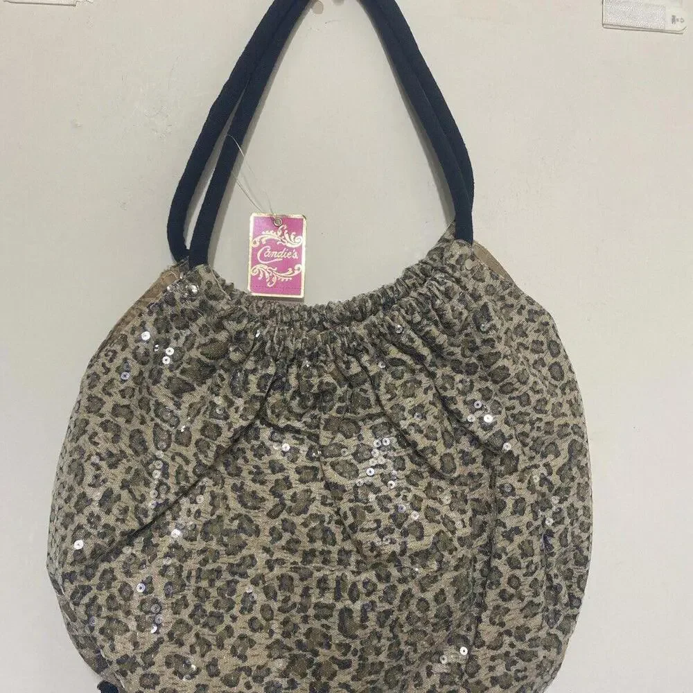 Candie's Disco Sequin Hobo Bag